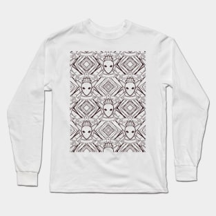 Carrot/Radish and Knife Coat of Arms Long Sleeve T-Shirt